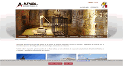 Desktop Screenshot of mayasa.es